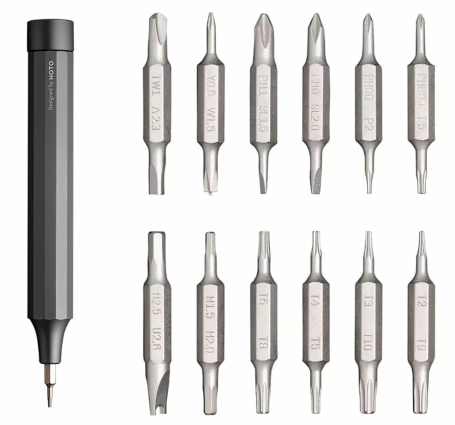 Отвертки Xiaomi Электрическая отвёртка с набором из 25 бит ATuMan Electric Precision Screwdriver Set E1