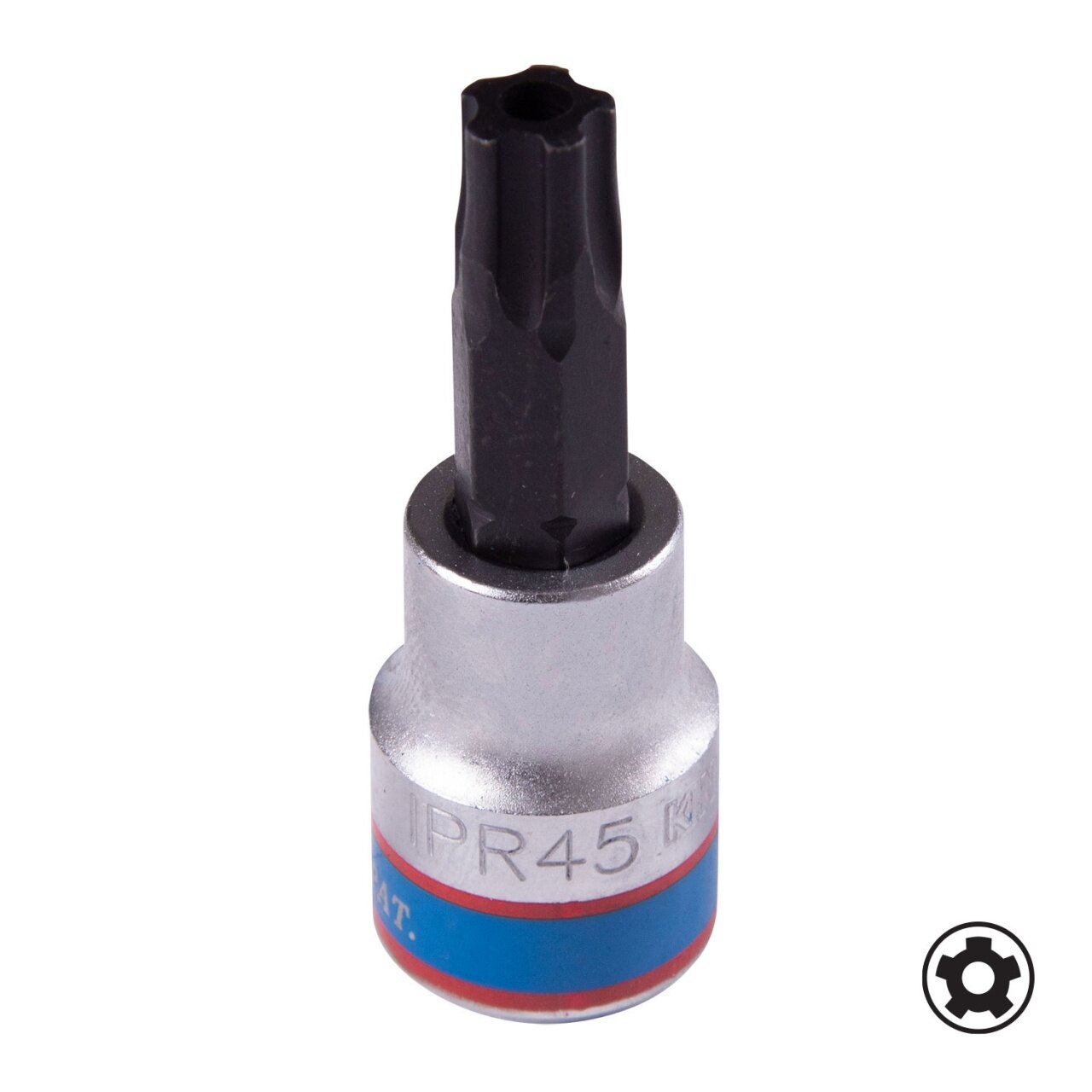KING TONY Насадка  бита  торцевая 3 8  TORX PLUS  5-лучевой П-образной формы   IPR45  L   50 мм 302D45