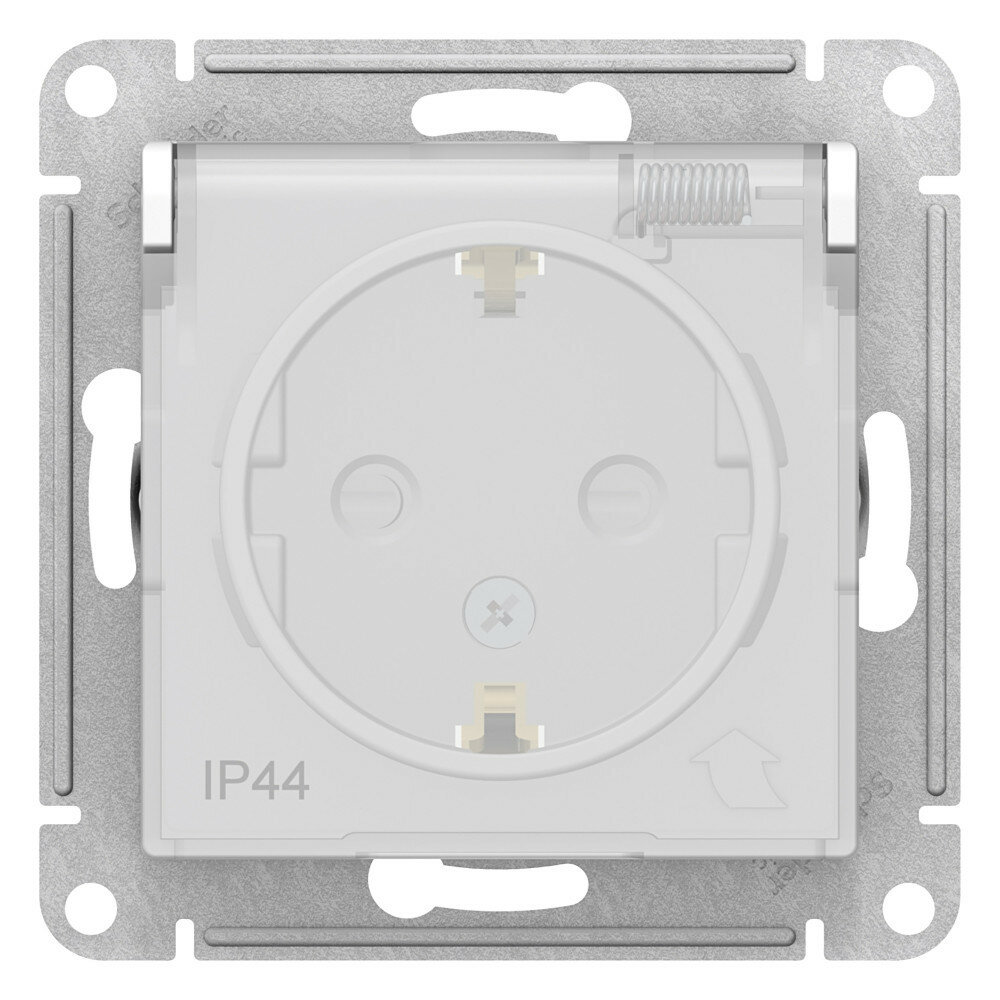 Розетка Schneider Electric AtlasDesign Aqua SE ATN440146 с заземлением IP44