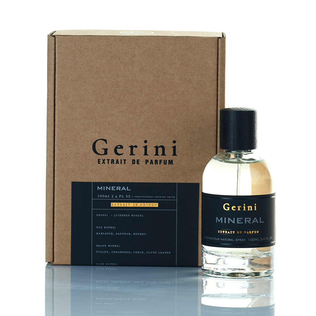 Экстракт парфюм Gerini Mineral, для мужчин и женщин, 100 мл