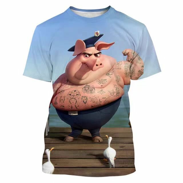 Футболка MOOCIE, 1 шт., размер 56RU/5XL, 5
