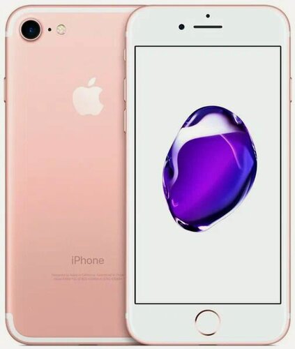 Изображение товара Apple Смартфон iPhone 7 128 ГБ, RAM - 2 ГБ, Цвет: розовый, 1 Nano-Sim
