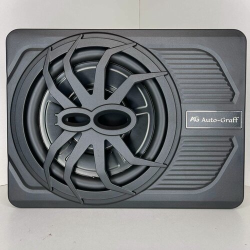 Изображение товара Сабвуфер автомобильный, AG12G, активный, 1800 Вт, с регулятором, черный