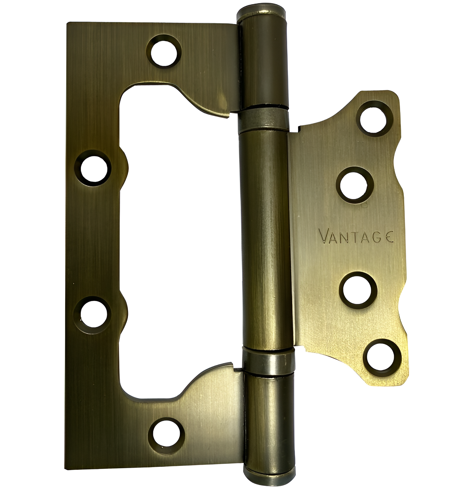 Петли без врезки универсальные Vantage 2BB-CF 100*75*2.5 кофе 2 шт.