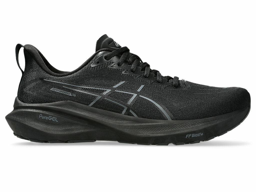 Кроссовки ASICS GT-2000 13, размер US 10.5/28.25 cm, black/black
