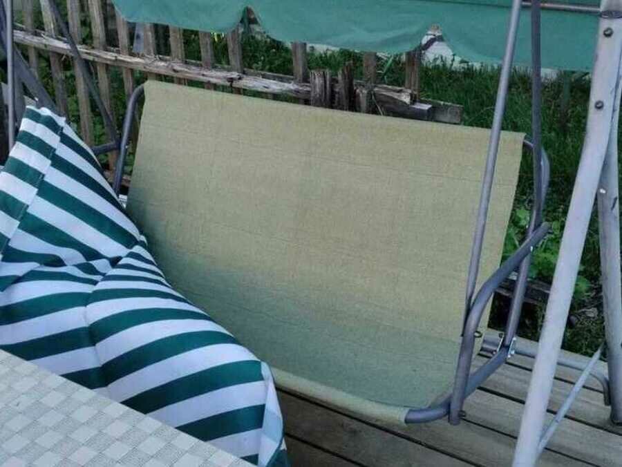 Сиденье для качелей садовых тканевое