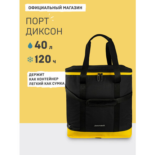 Арктика Термосумка Порт Диксон 010 40 л черный/оранжевый 47 см 43 см 29 см 1.7 кг