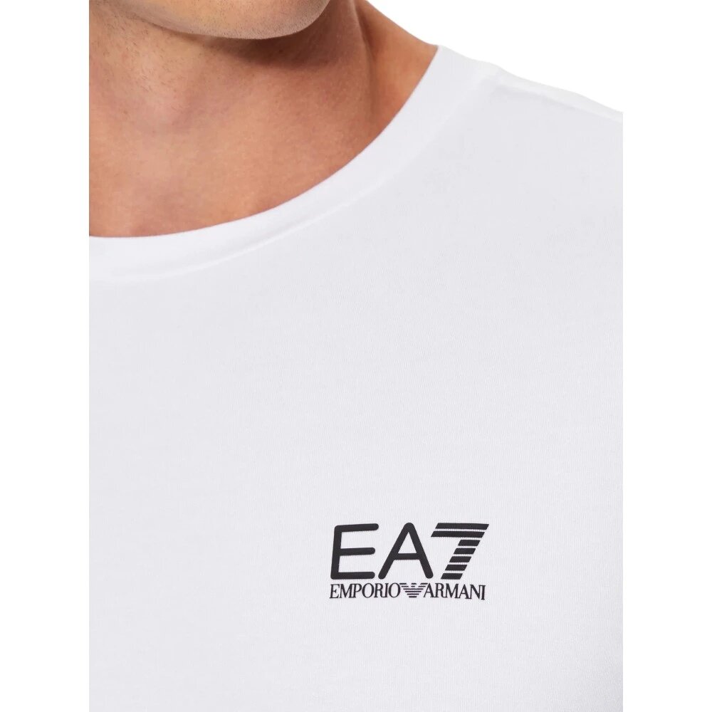 Лонгслив EA7 EMPORIO ARMANI, размер 2XL, , белый — фото 1