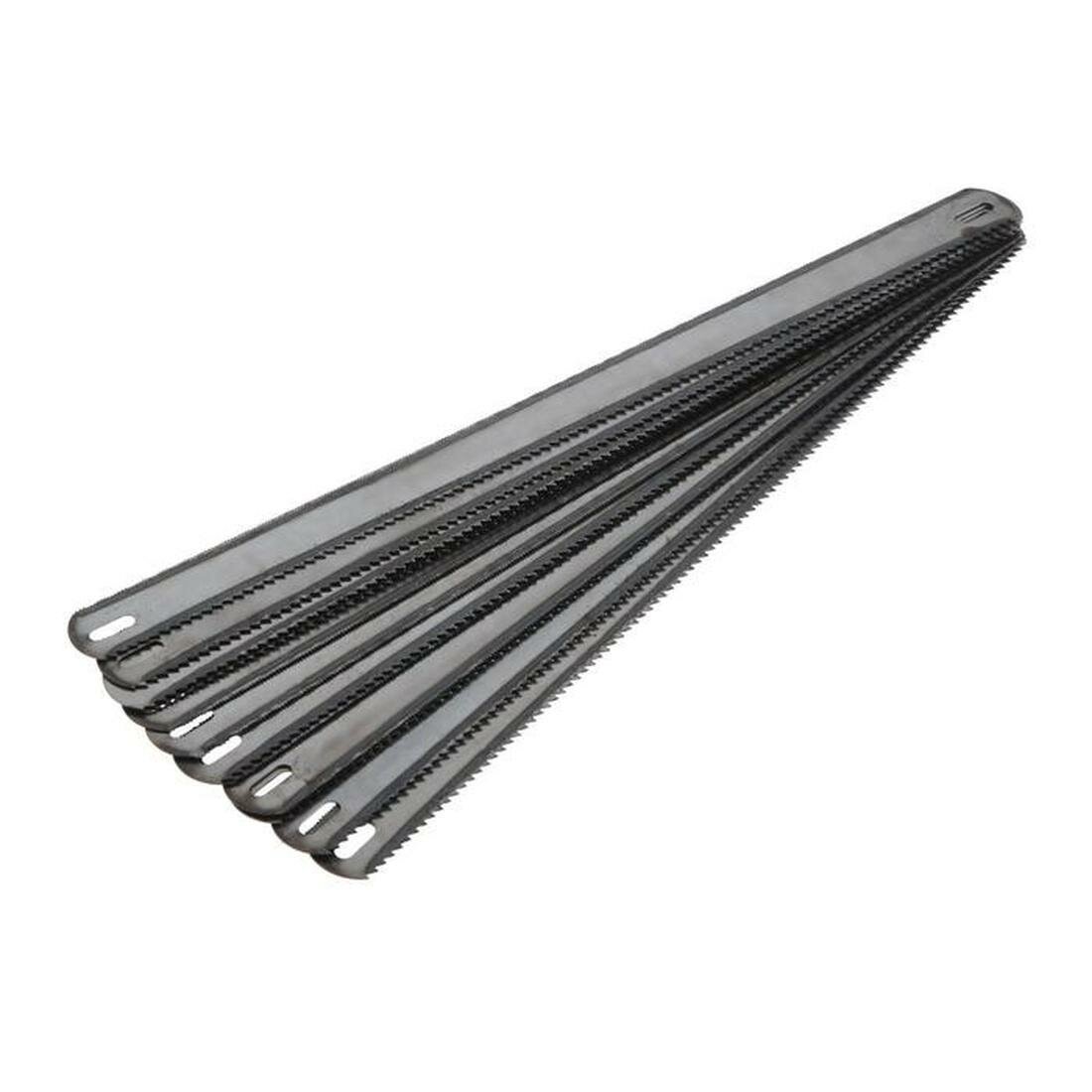 Полотна для ножовок по металлу ЛОМ широкие двухстор 24/8 TPI кал. зуб 300 мм 12 шт.