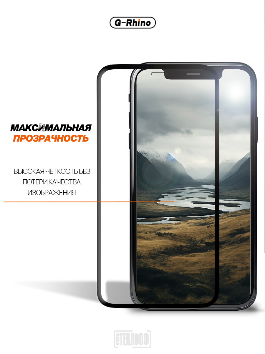 2 шт. Стекло G Rhino для Xiaomi Redmi Note 13 4G — фото 1