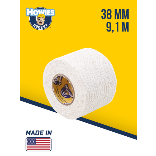 Грип лента Howies 38мм х 9,1м профессиональная белая