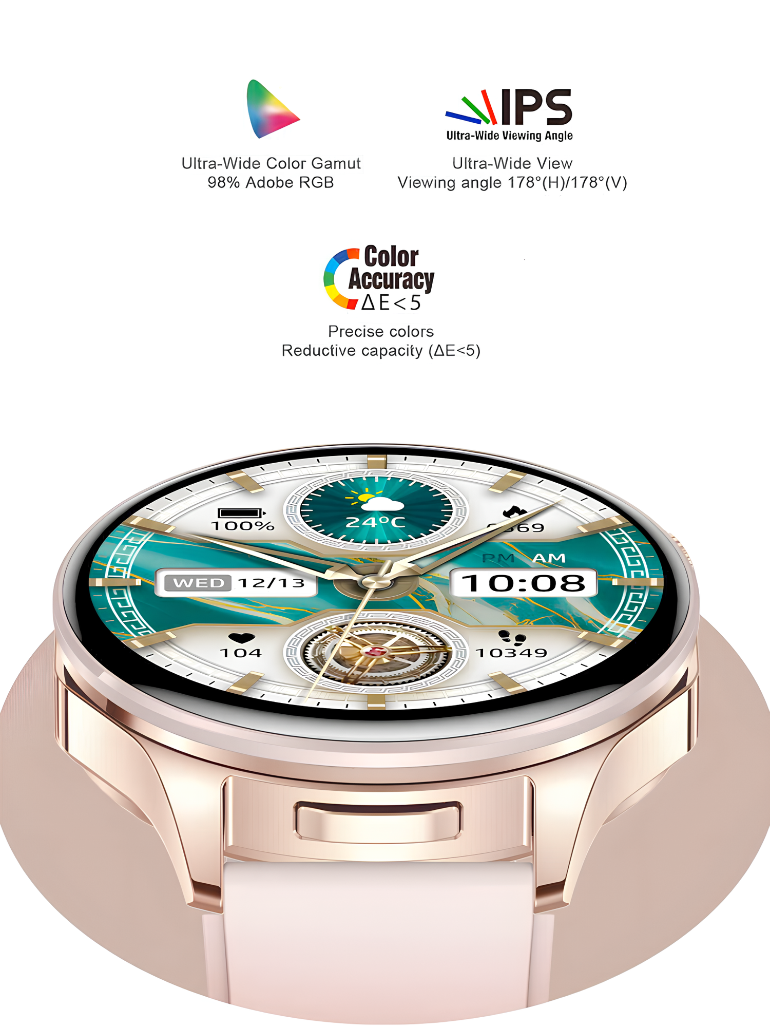 Часы lapple watch 9, смарт часы синхронизация смартфон, умные часы для девушки, смарт часы мужские с наушниками, белый — фото 1