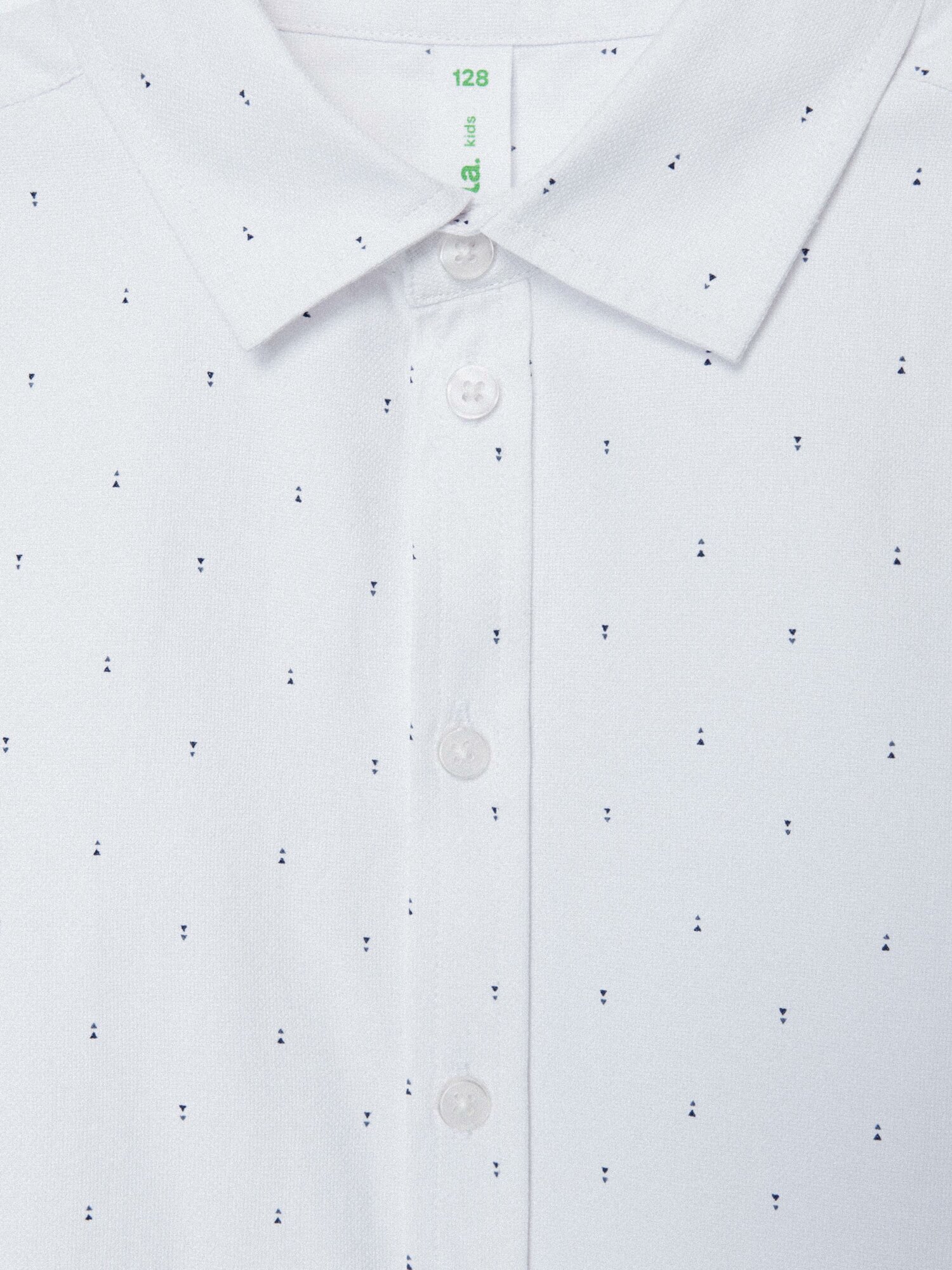 Школьная рубашка Sela размер 146 белый