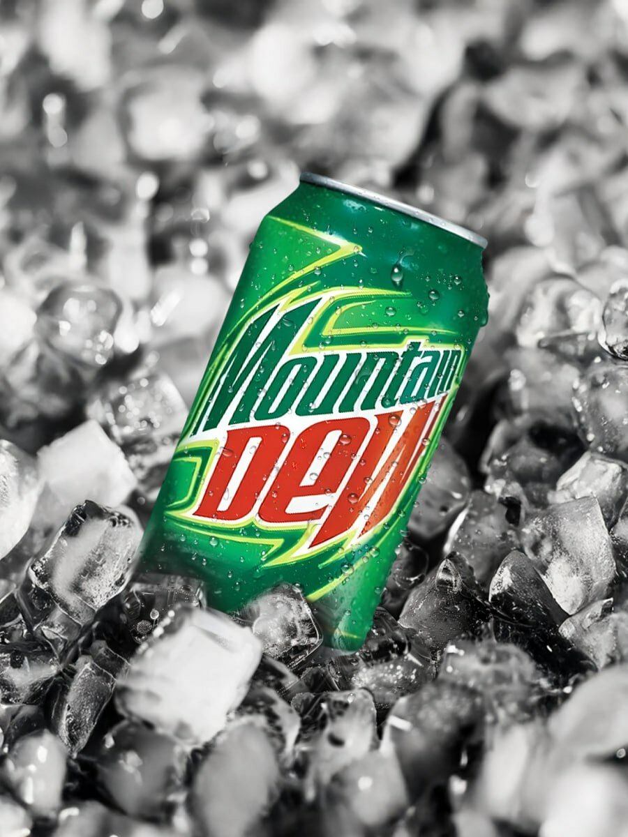 Mountain Dew напиток сильногазированный / Маунтин Дью (Афганистан) 300 мл, 24 шт. — фото 1
