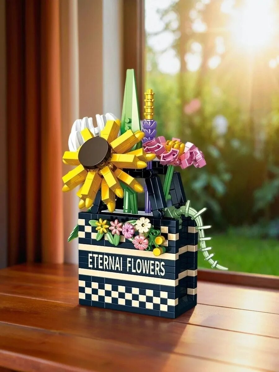 Конструктор цветы в сумке Furla