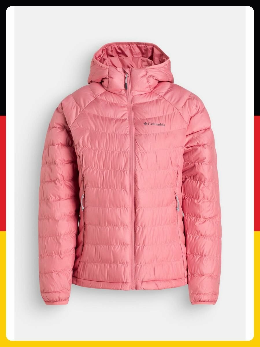 Пуховик Columbia Базовая коллекция, размер M, розовый