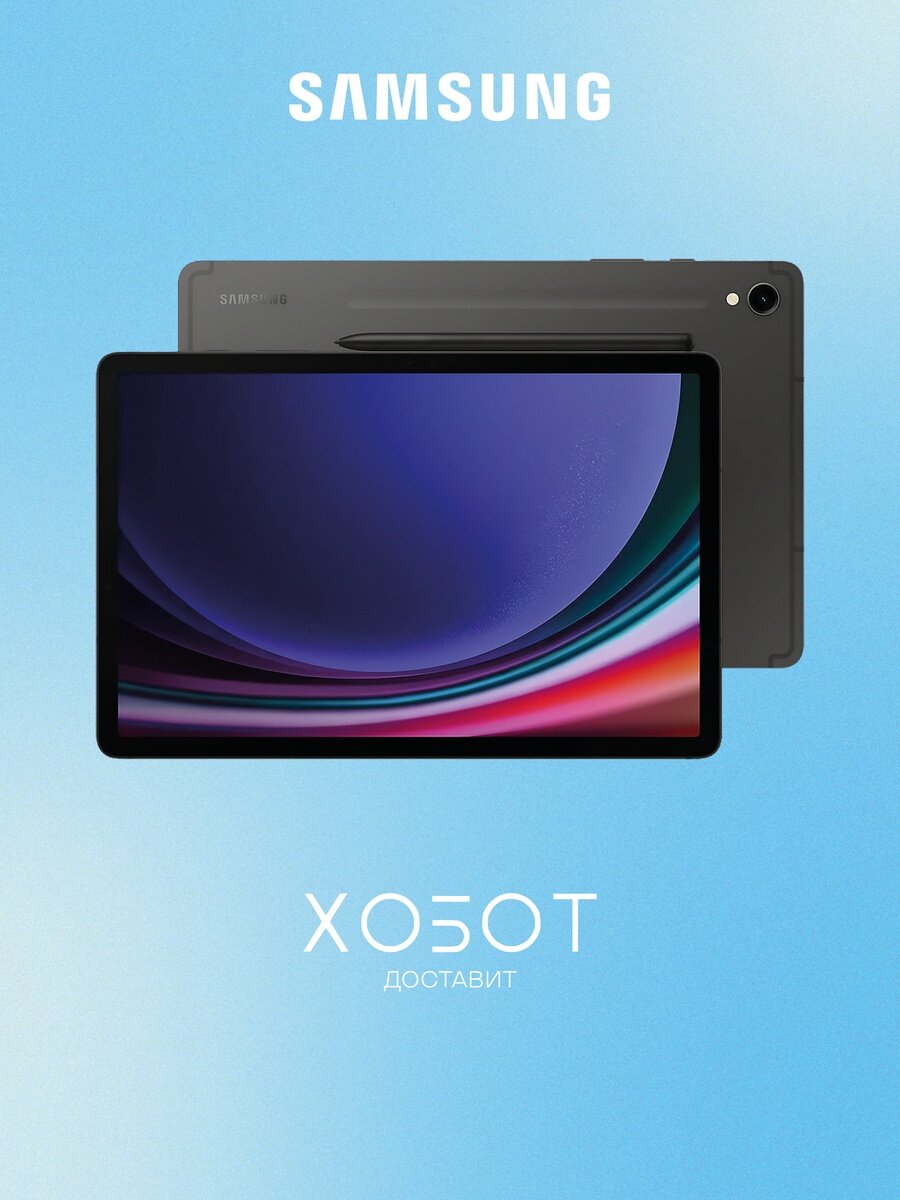 Планшет Samsung Galaxy Tab S9 11 Wi-Fi 128 ГБ графит