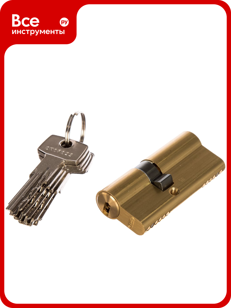 Цилиндровый механизм ABUS D6MM 30/40 KD W/5 LONG KEY 26618