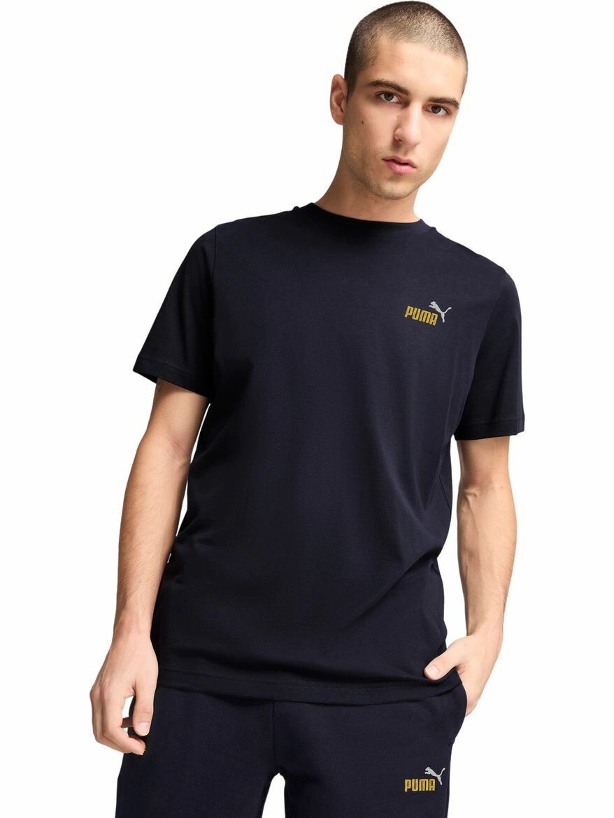 Футболка PUMA Essentials 2 Colour Small No. 1 Logo Tee Men