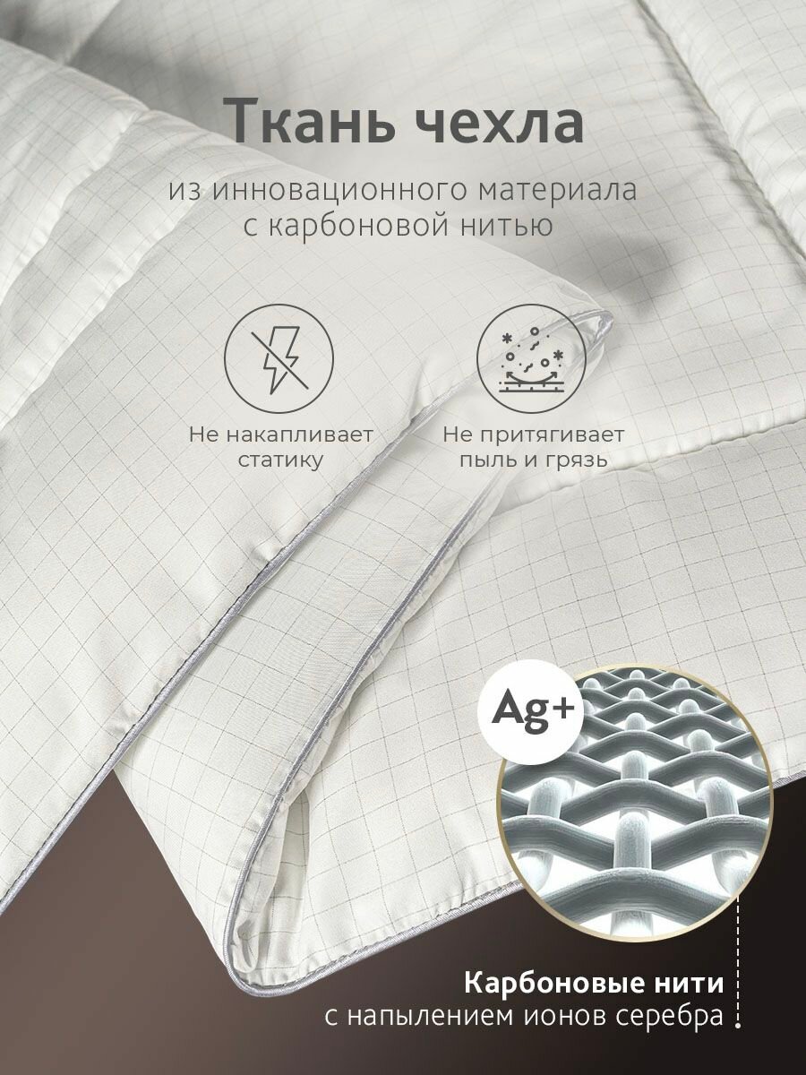 CASSIA Одеяло детское 110х140 "Антистресс" всесезонное 240 г/м2, микроволокно "Лебяжий пух" — фото 1