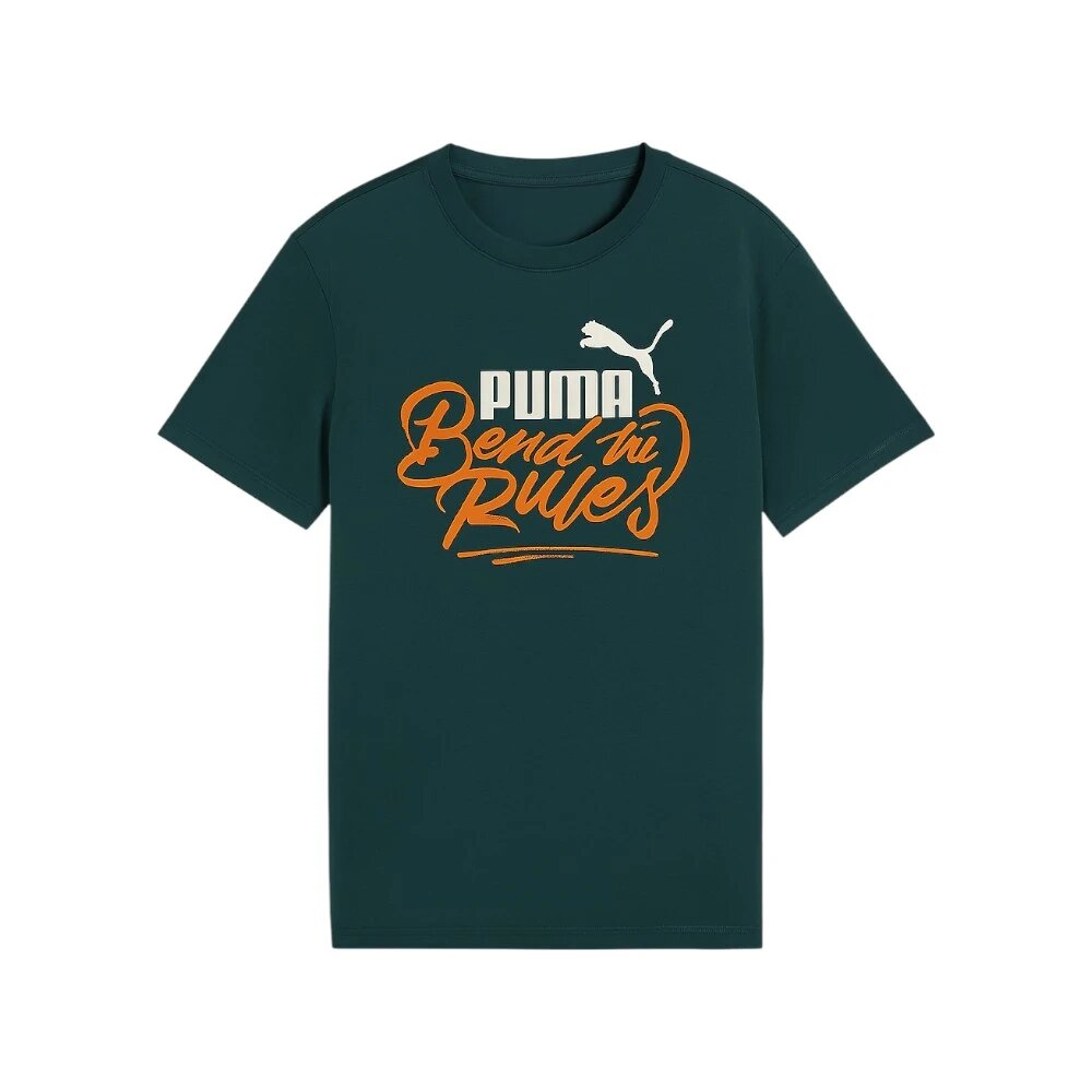 Футболка PUMA, размер 164, коричневый