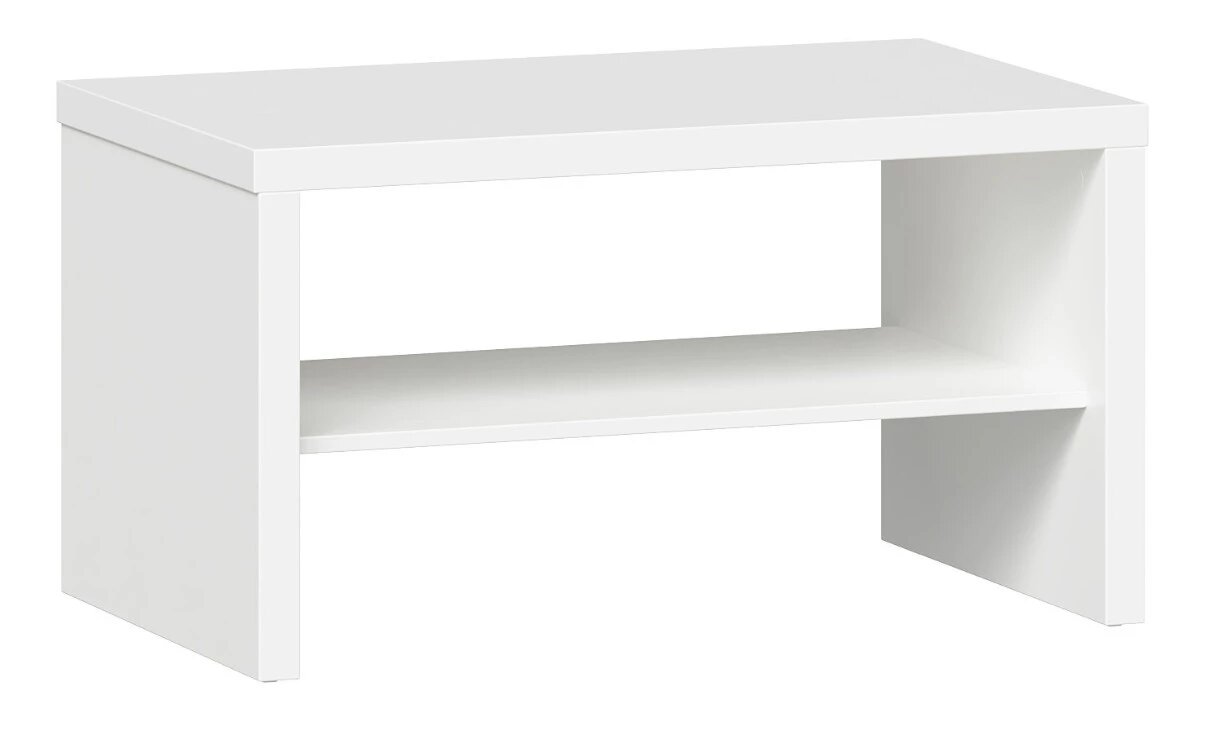 Лакк / энкель Журнальный стол шведский стандарт 82С тамбурат цвет белый