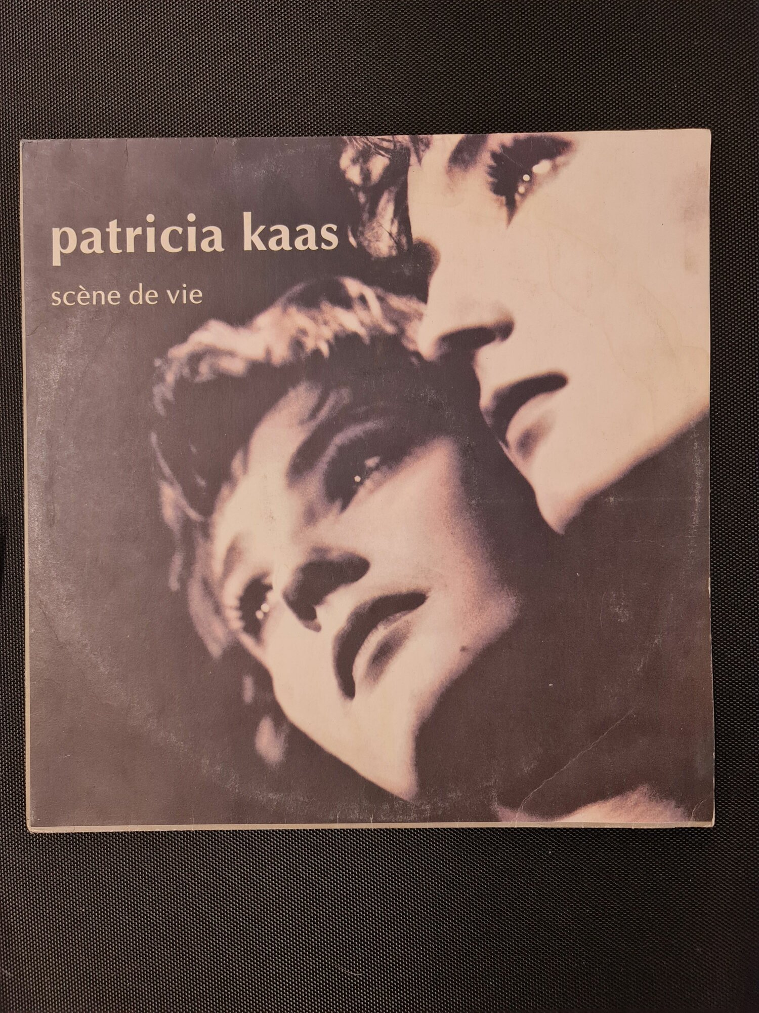 LP 12" Patricia Kaas (Патрисия Каас) - Scene De Vie, Винтажная Пластинка Русский диск, 1991 г. (EX-/EX)