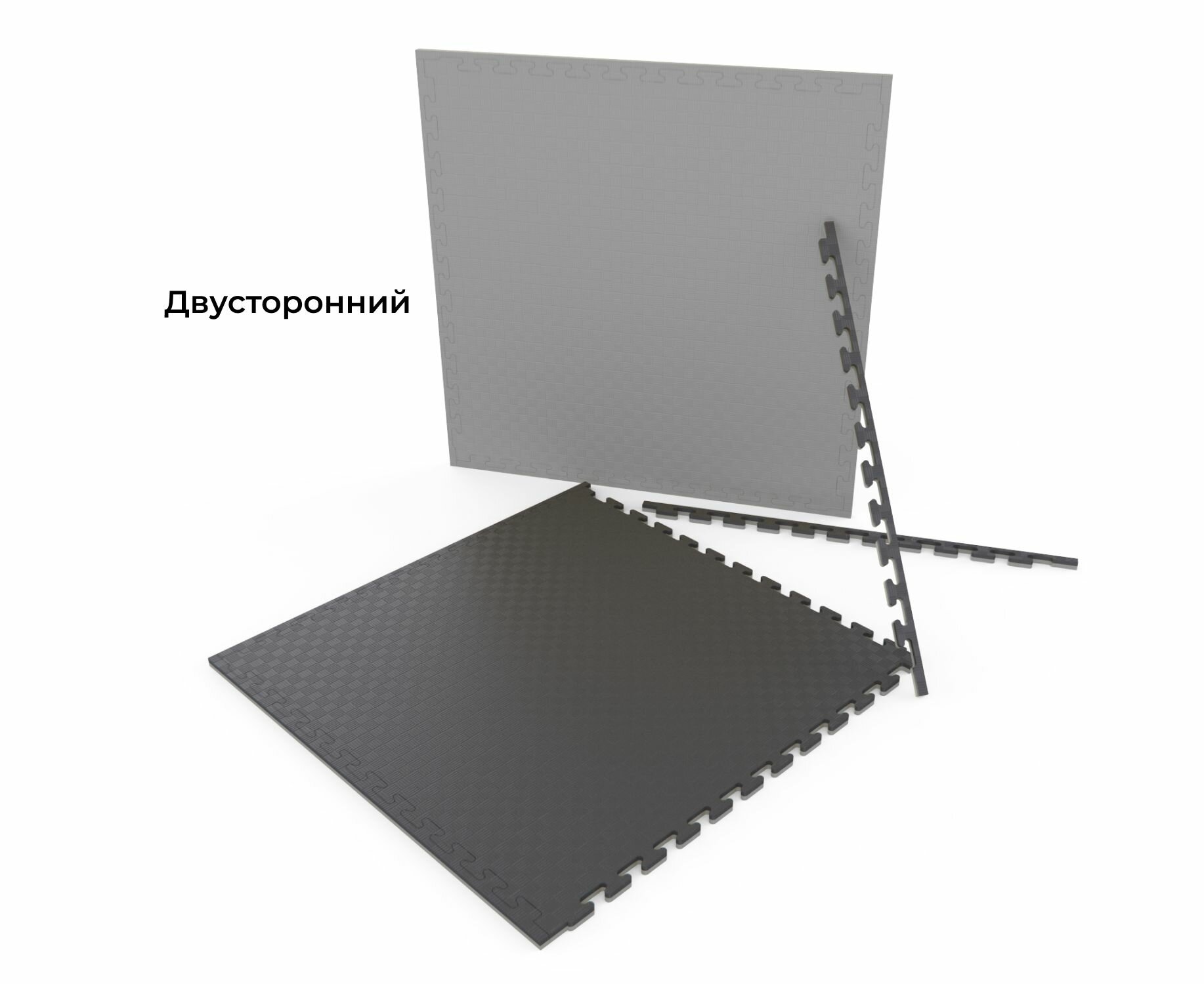 Будо-мат EVA DFC 100 x 100 см 40 мм цвет серо-графитовый