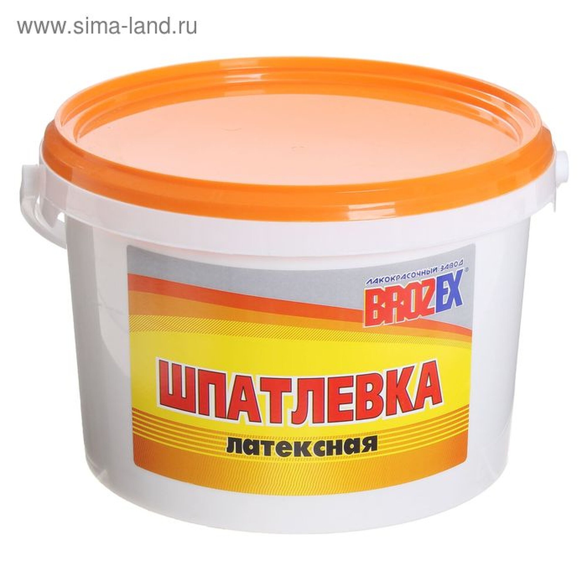 Шпатлёвка латексная Brozex 5 кг