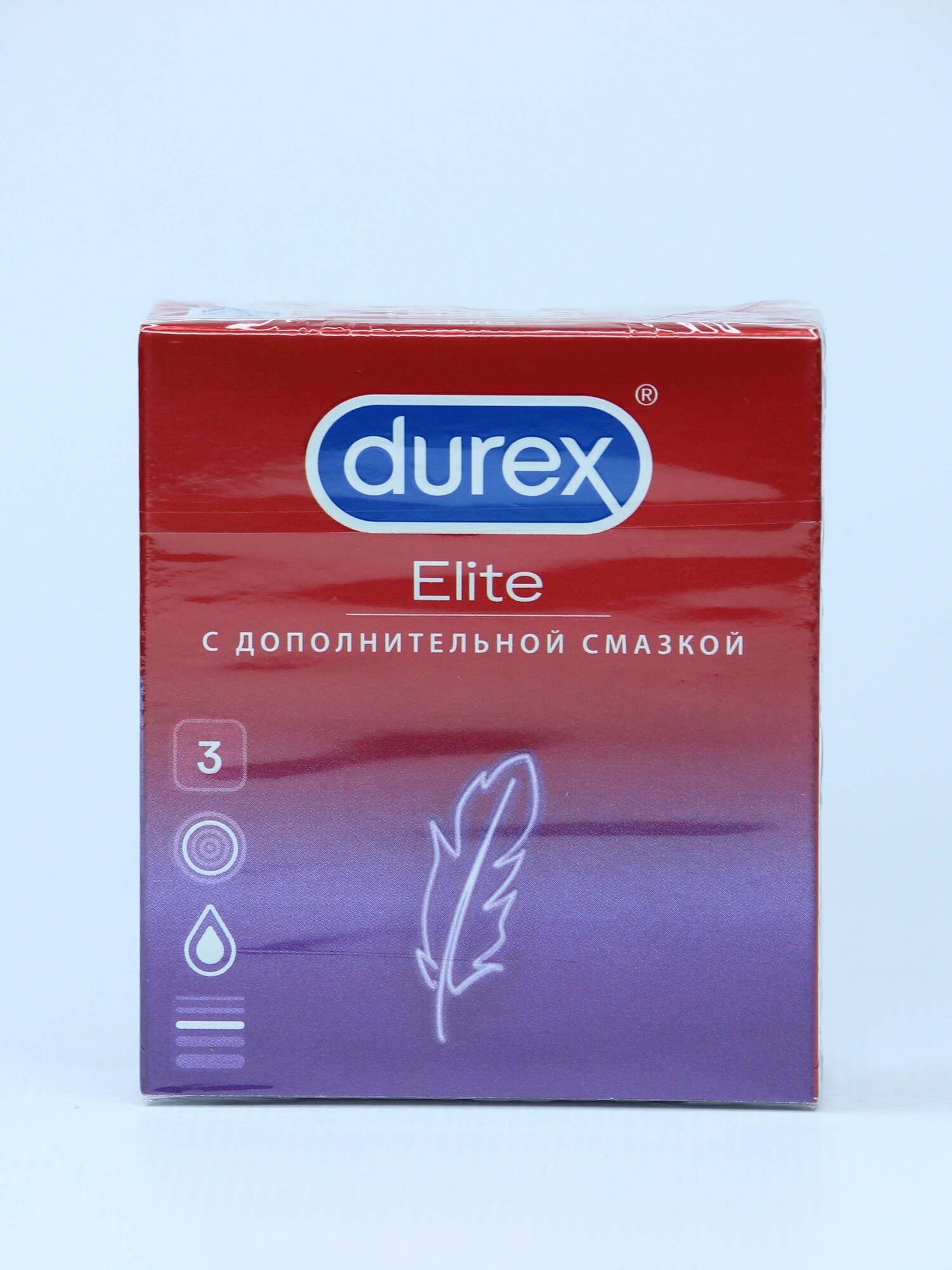 Презервативы Durex Elite 3 шт в упаковке