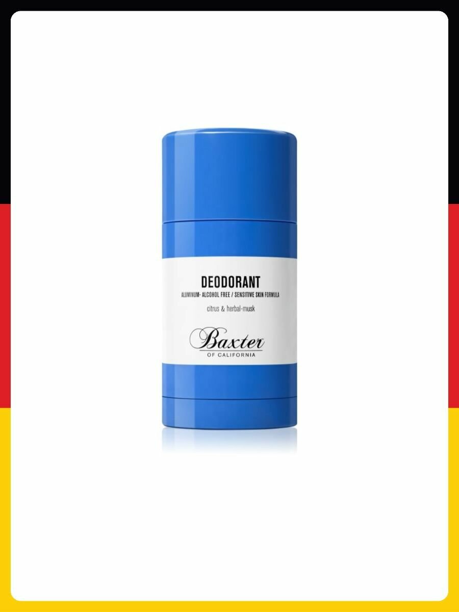 Дезодорант Baxter Of California Deodorant alcohol- and aluminum-free deodorant for men, 75 г