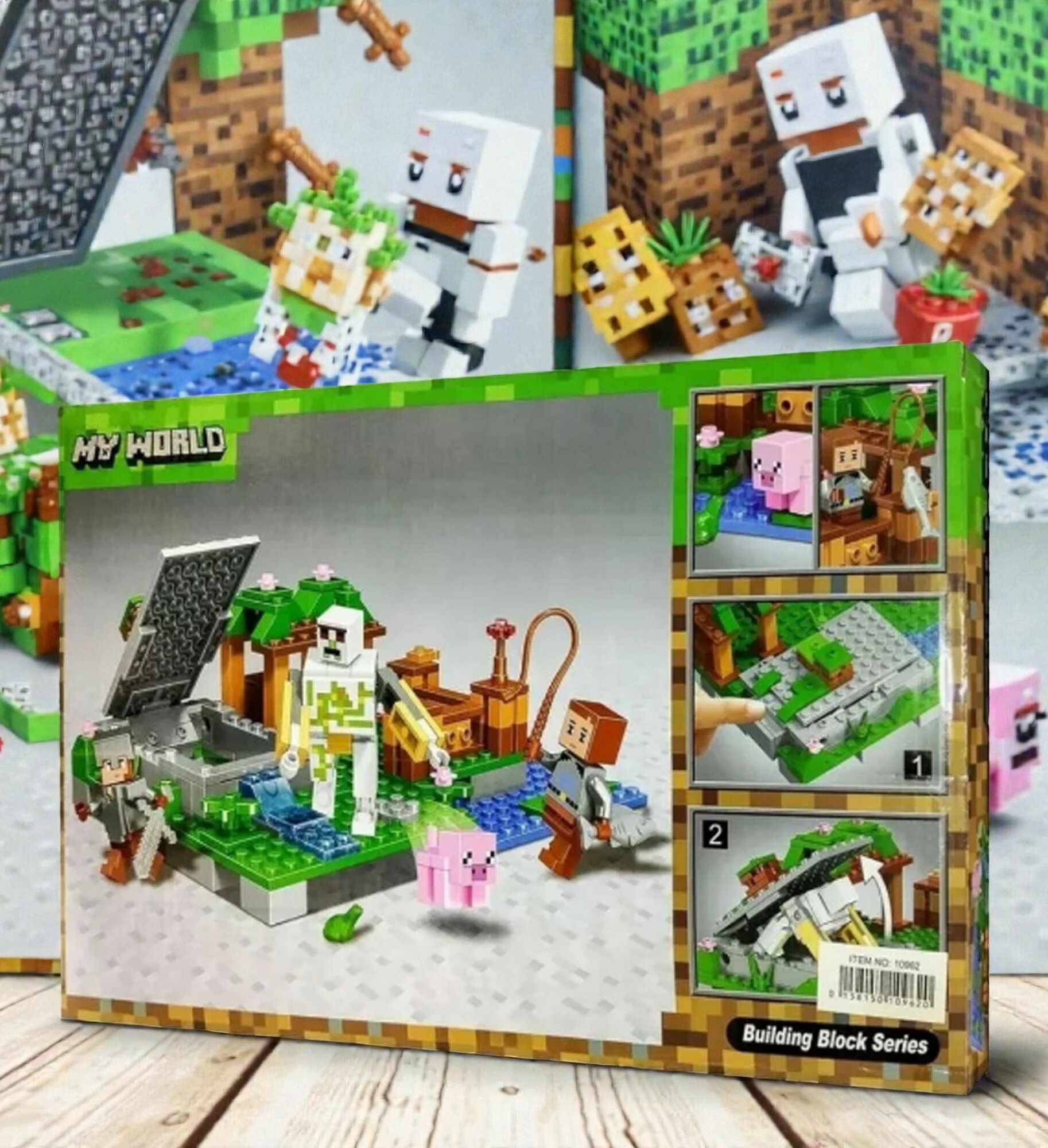 Мини конструктор «My World», для детей 2-14 лет, развитие логики и стратегии — фото 1