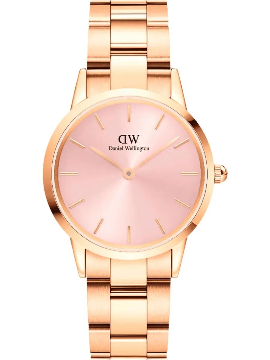 Наручные часы Daniel Wellington Iconic Link, золотой