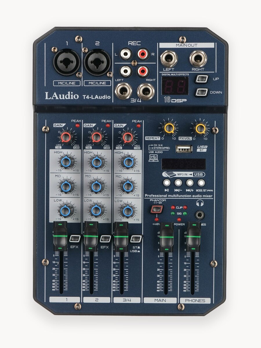 Аналоговый микшер LAudio T4-LAudio