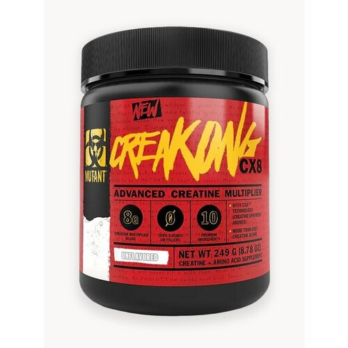 Креатин Mutant Creakong CX8, 249 г, Вкус Unflavored / Без вкусовых добавок