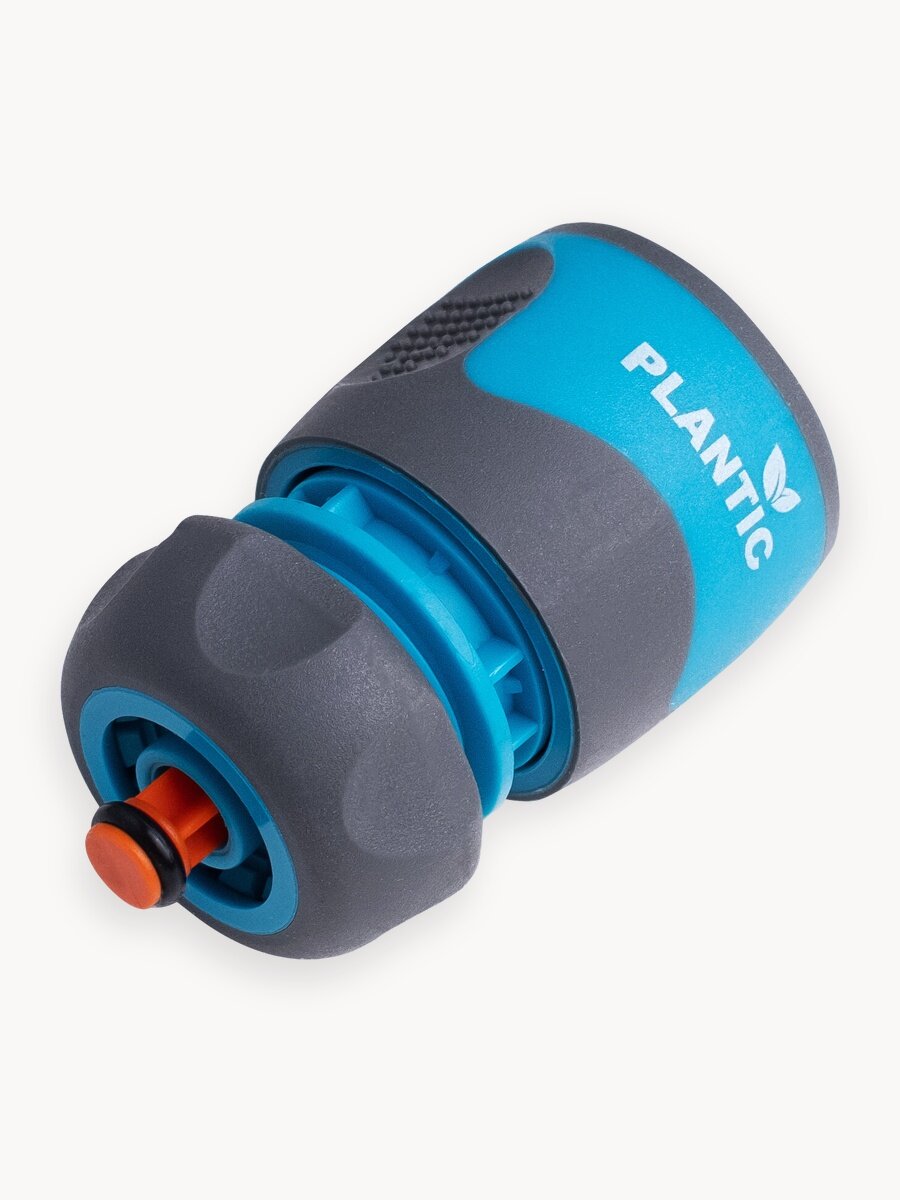 Коннектор Plantic Light, 39369-01, с аквастопом, полипропилен/резина, 1/2 дюйма