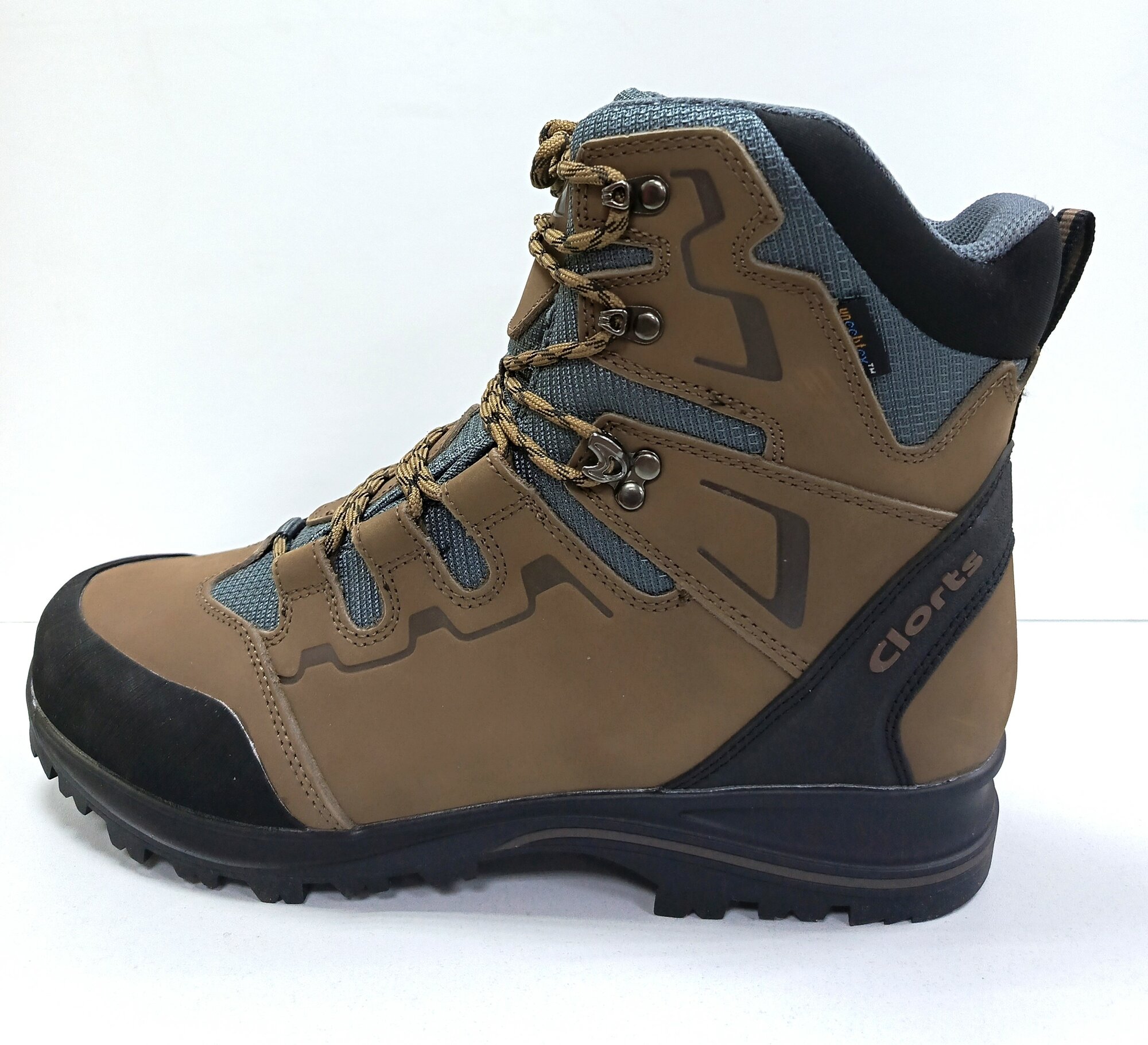 Ботинки Clorts, размер 44, коричневый