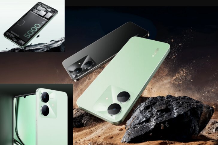 Смартфон Realme Note 60x 3/64 ГБ, зеленый, IPS 90 Hz дисплей, 5000 mAh, 10W, — фото 1