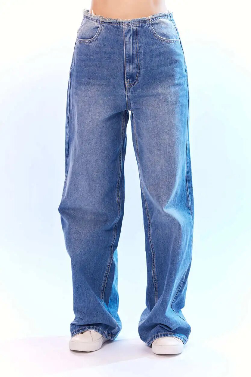 Джинсы Selfie, размер 25, голубой — фото 1