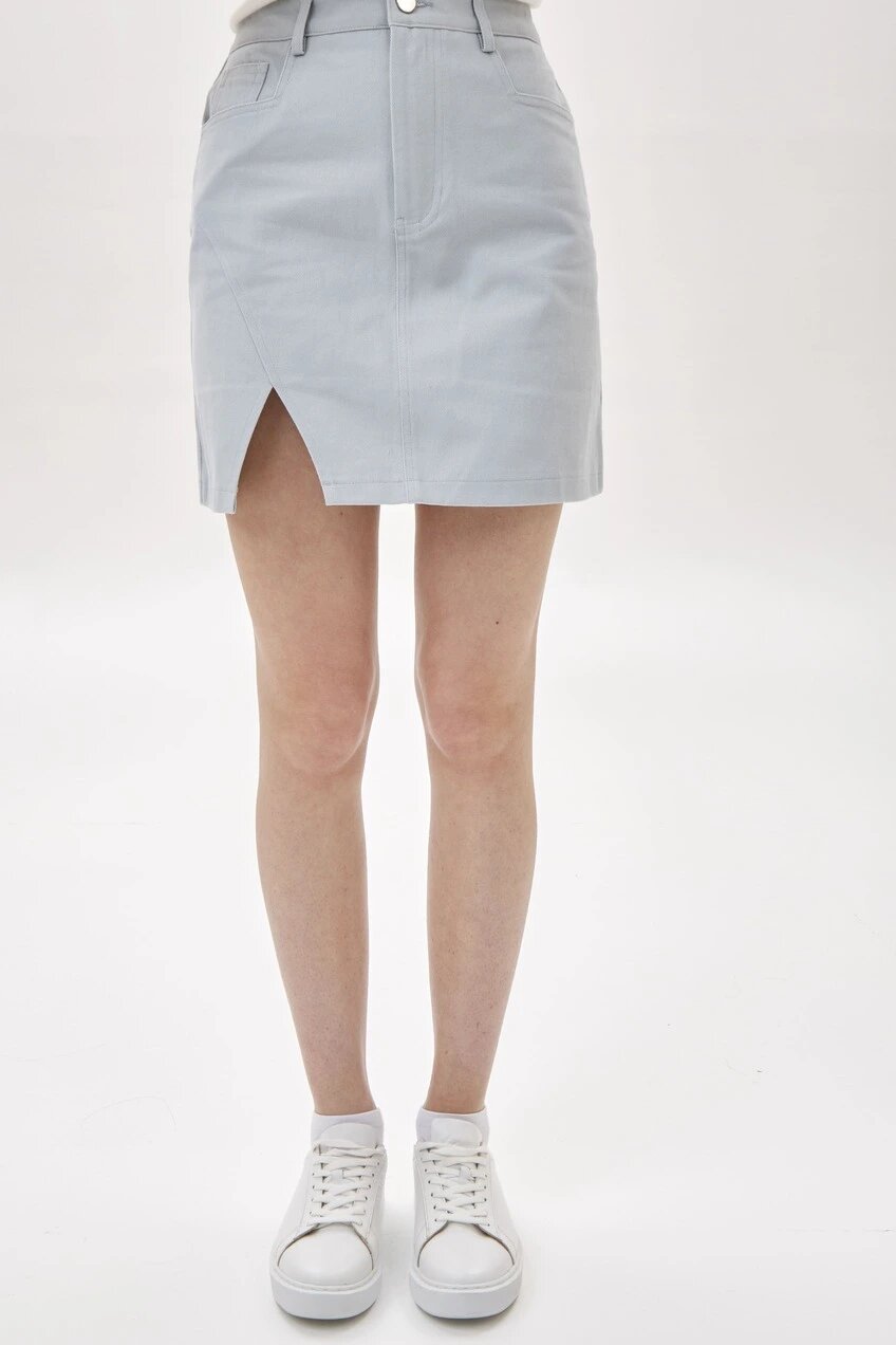 Юбка Selfie, размер XS, голубой — фото 1