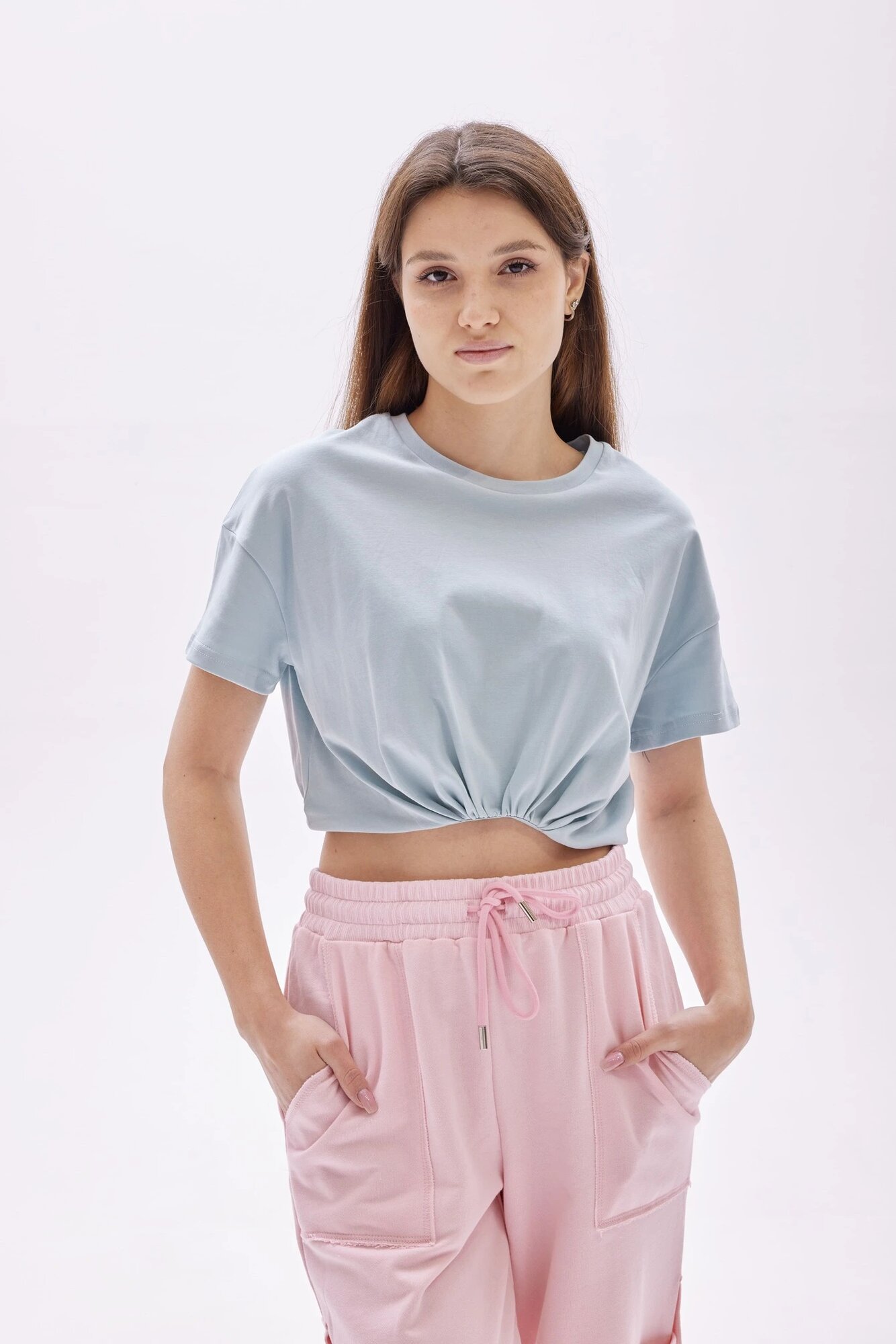 Футболка Selfie, размер S, ментоловый — фото 1