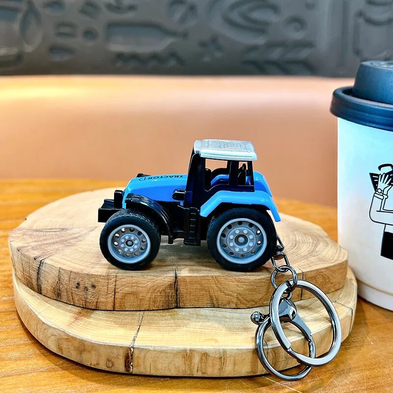 Мини-трактор из металла Blue