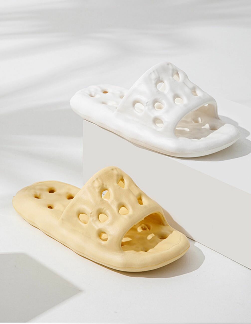 Сланцы , размер 38-39, желтый — фото 1