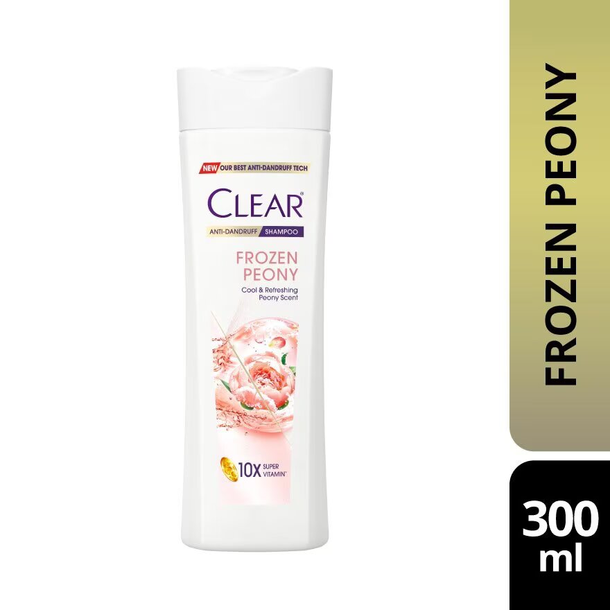 Шампунь Clear for women, против перхоти, 300 мл, аромат Frozen Peony