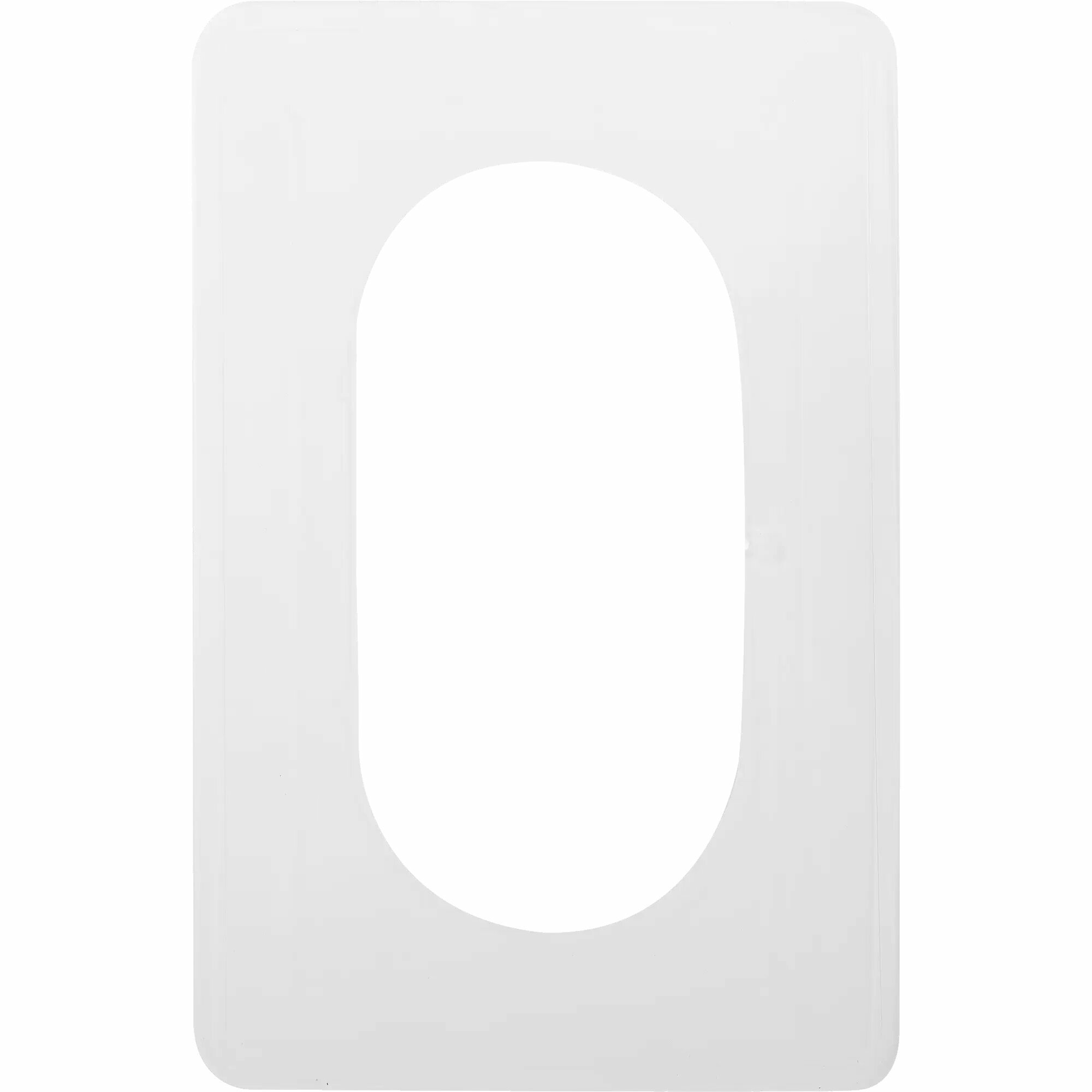 Накладка для розетки №2 2 поста цвет прозрачный