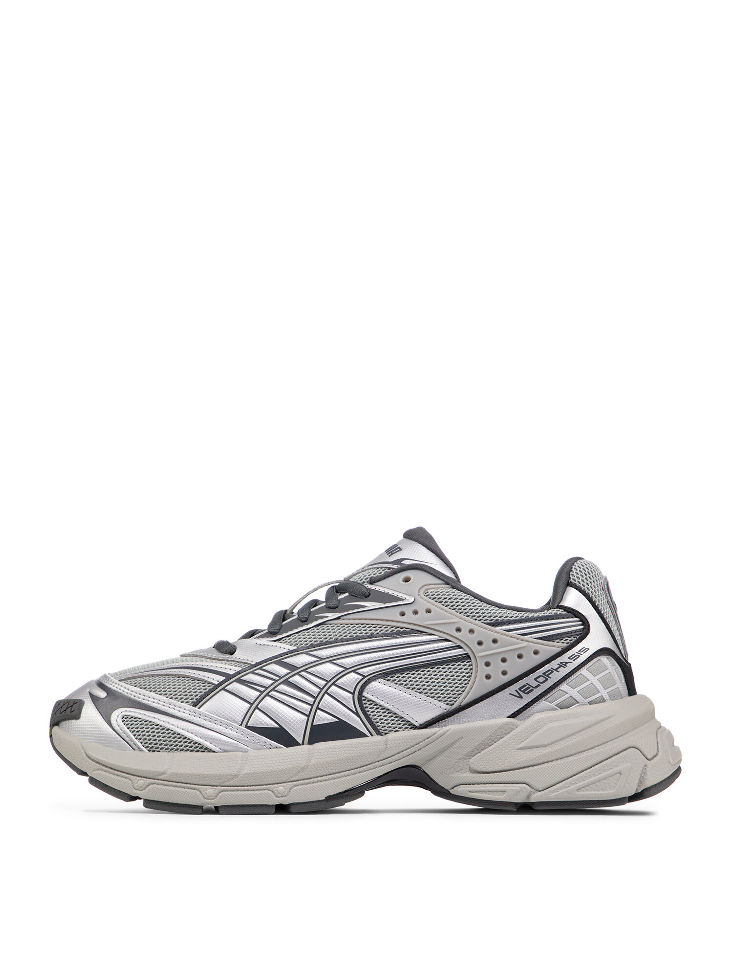 Кроссовки PUMA Velophasis Always On, полнота 6 (RU)/ на среднюю стопу, размер 44, серый