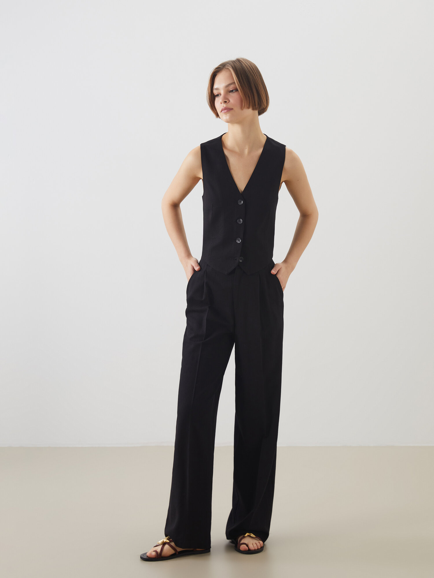 Брюки классические LC Waikiki, размер 40, new black