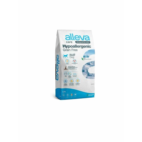 ALLEVA CARE сухой корм для собак Гипоаллергенный, Беззерновой, 5 кг