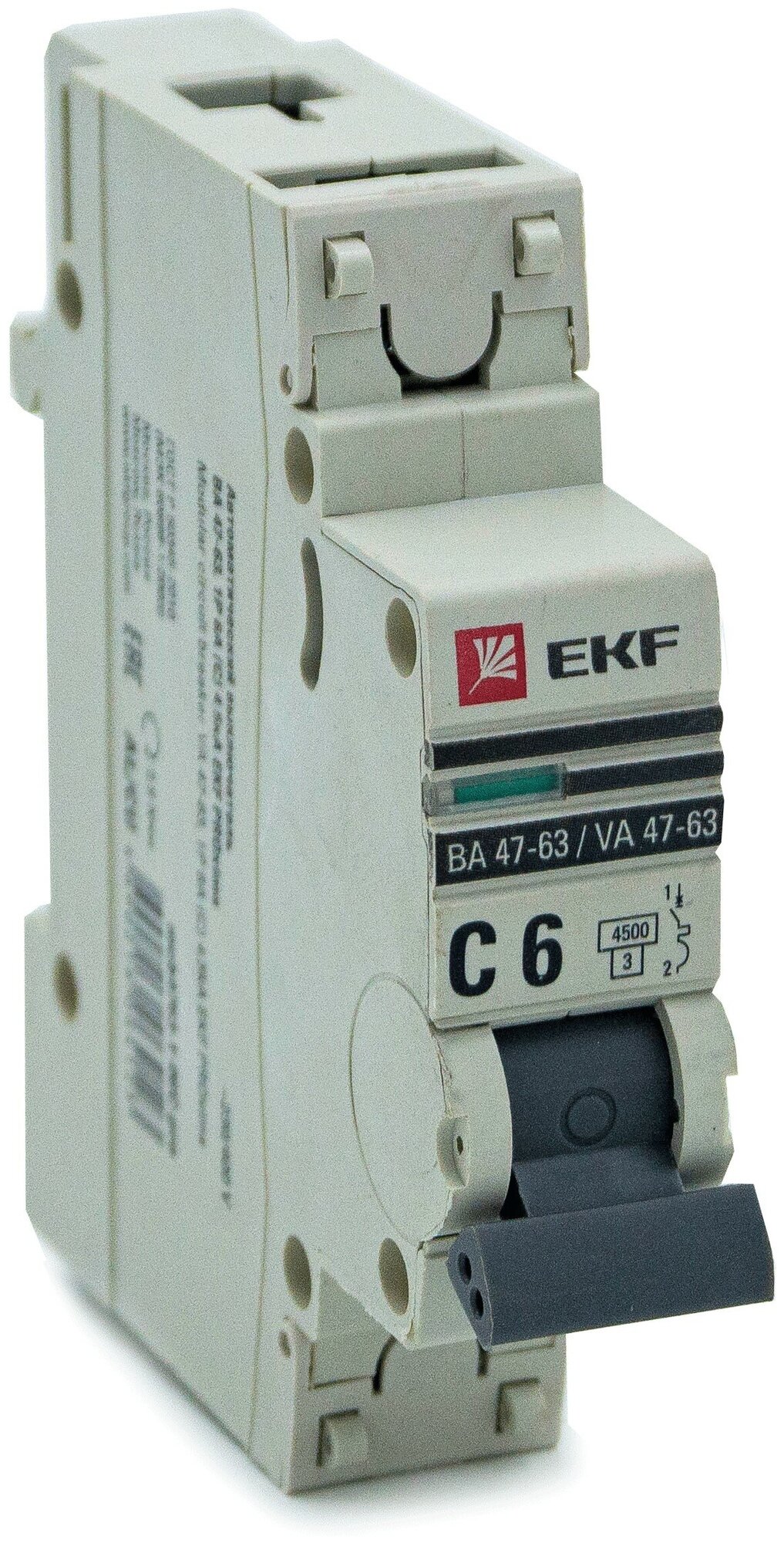 EKF PROxima BA 47-63 Автоматический выключатель 1P 6A (C) 45kA (10шт)