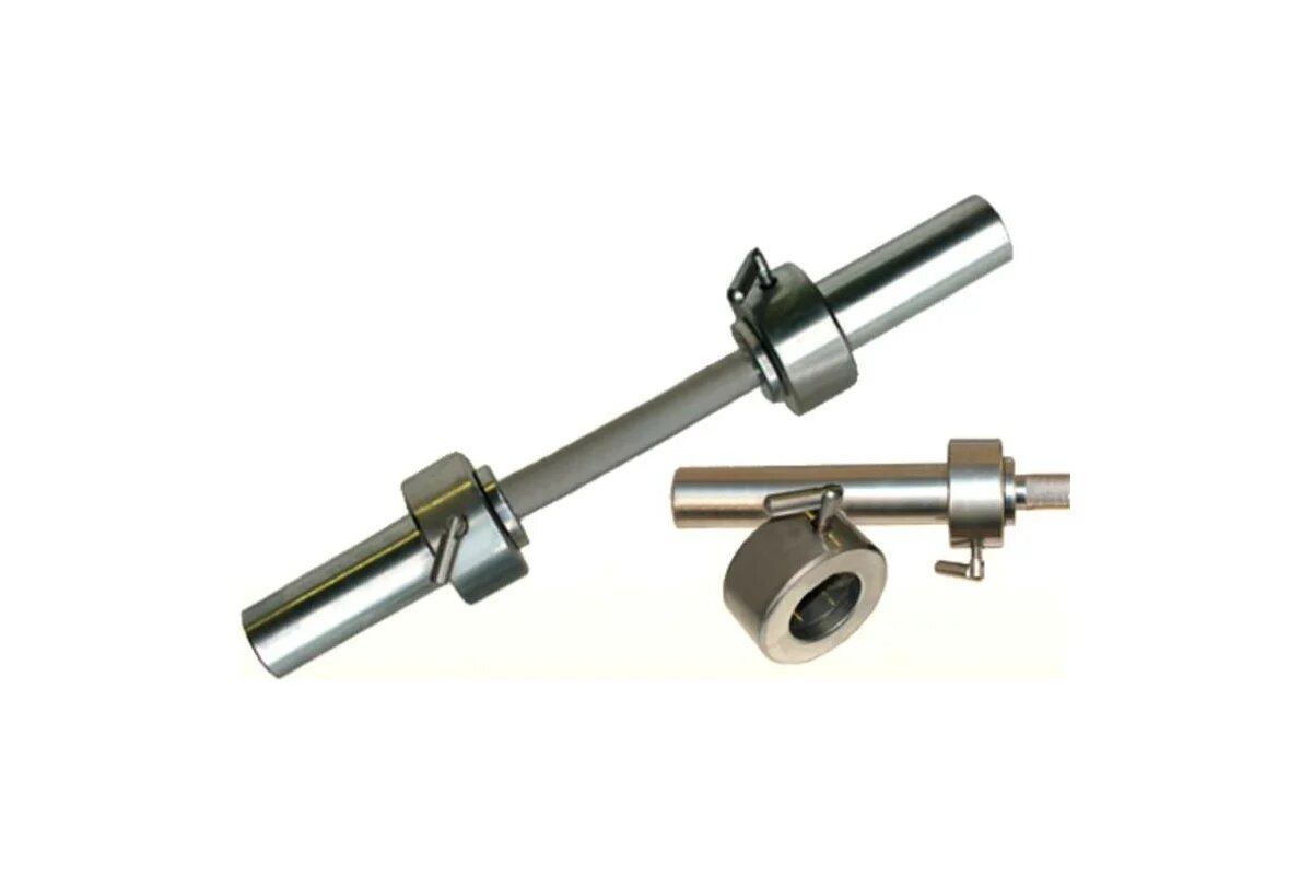 Гриф гантельный MB Barbell, хромированная сталь, d-50мм, длина 530мм